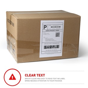 Demi-<span class=keywords><strong>feuille</strong></span> adhésif gratuite étiquettes <span class=keywords><strong>a4</strong></span> <span class=keywords><strong>feuille</strong></span> de papier autocollants pour usps, dhl, ups, <span class=keywords><strong>amazon</strong></span>, fba - Product Image 5