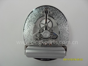 Esqueleto reloj insertar movimiento de reloj de cuarzo con esfera ovalada reloj de metal - Product Image 4