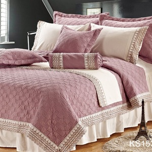 textiles para el hogar, nuevo diseño <span class=keywords><strong>de</strong></span> ropa <span class=keywords><strong>de</strong></span> <span class=keywords><strong>cama</strong></span> <span class=keywords><strong>de</strong></span> lujo conjunto acolchado <span class=keywords><strong>90</strong></span> gsm tela <span class=keywords><strong>de</strong></span> microfibra <span class=keywords><strong>de</strong></span> <span class=keywords><strong>colchas</strong></span> - Product Image 4
