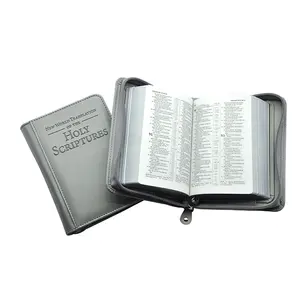Couverture de bibelot en cuir fait à la main, couverture pour porte-livre de 15 pièces