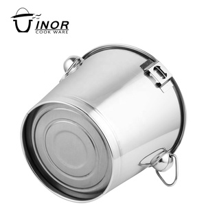 Xô Đá Với Tay Cầm Chất Lượng Cao Giá Rẻ Thép Không Gỉ Champagne Xô, Khách Hàng Logo Bền Vững Barware OEM - Product Image 6