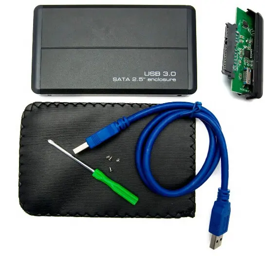 KUYIA Aluminium Alloy USB 3.0 SATA 2.5inch External Hard Drive / HDD Enclosure