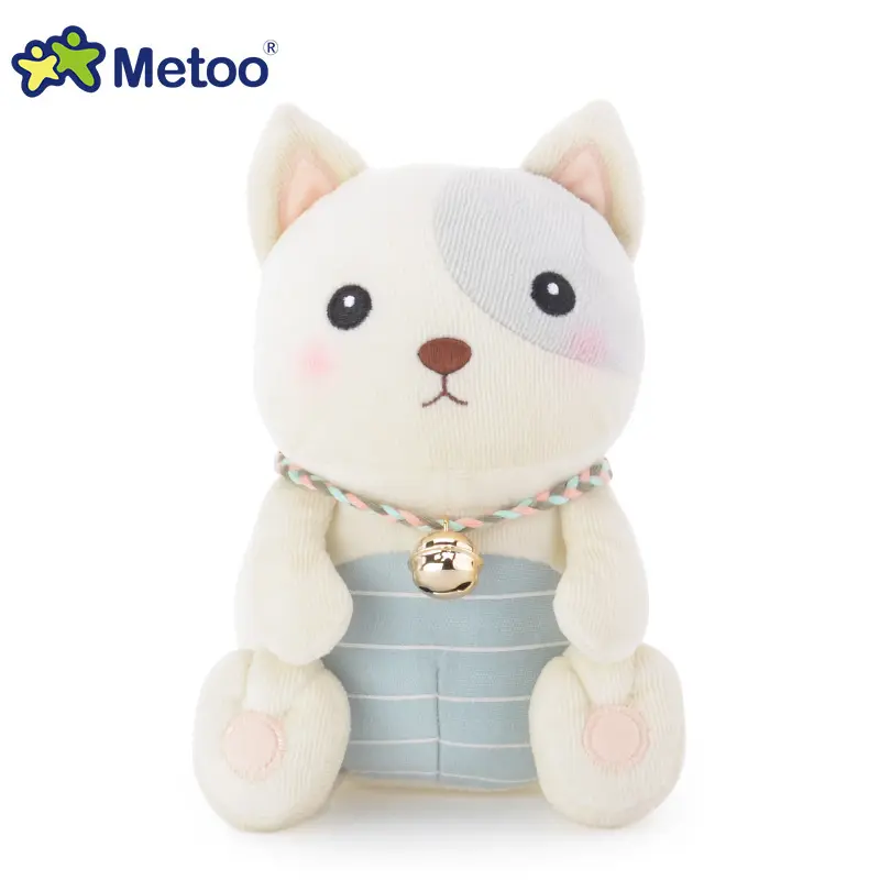 אמיתי ארנב Metoo פעמון מייאו כוכב בובת 7 inch פעמון כלב בובות קטיפה צעצועי מתנת יום הולדת