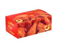 Planche ivoire jetable KFC poulet, 20 pièces, boîte à poules