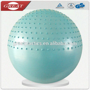 65 cmphthalate <span class=keywords><strong>libre</strong></span>. pvc eva dur moitié massage <span class=keywords><strong>gym</strong></span> ball pour le sport - Product Image 1