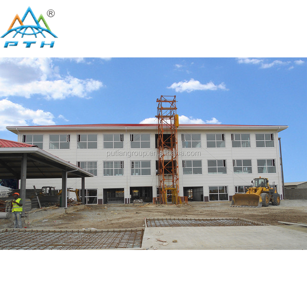 Proyecto de hotel integrado de estructura de acero en Gabón, África