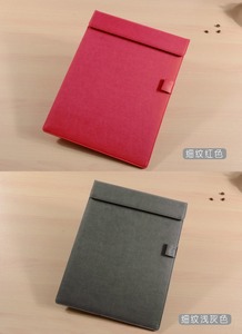 Fornitura produttore di prodotti per ufficio di dimensioni A4 in pelle per scrivere appunti in pelle trattato cartella firmata per ufficio - Product Image 5