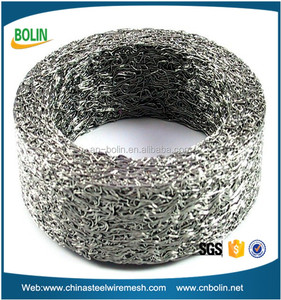 Anneaux d'espacement en maille métallique en acier inoxydable anti-vibrations et d'atténuation acoustique, joints d'air d'échappement, filtres à air en maille tricotée - Product Image 4