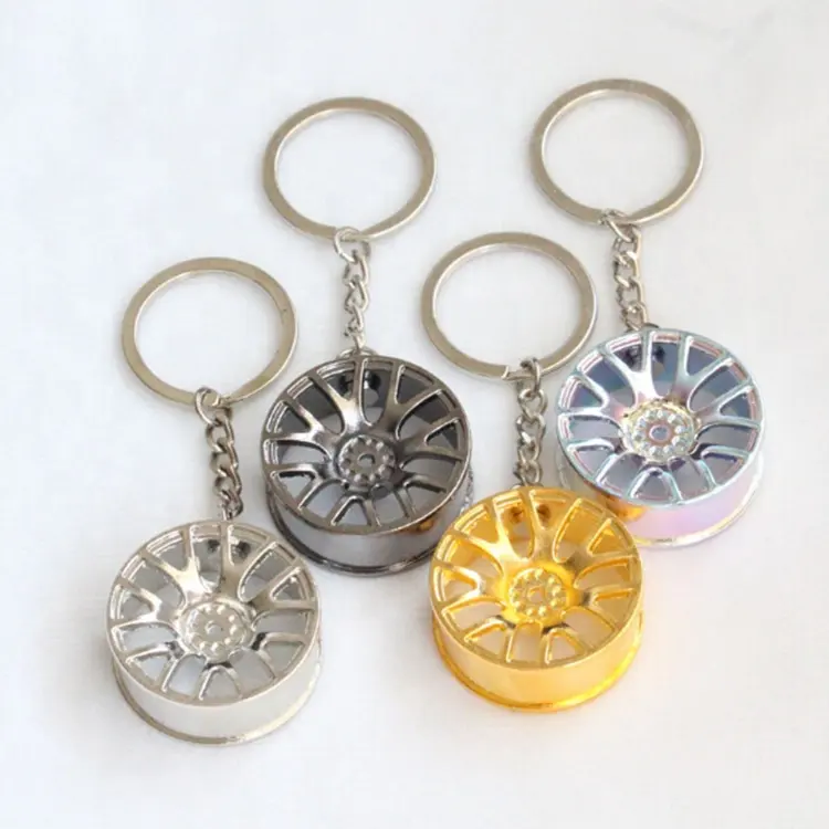 New Design oem Wheel keychain Hot Selling gift keychain for promotion