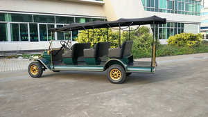 <span class=keywords><strong>Voiture</strong></span> électrique <span class=keywords><strong>vintage</strong></span> 8 places avec porte-bagages pour hôtel et complexe hôtelier - Product Image 6