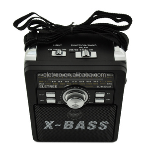 CHINE X-BASS <span class=keywords><strong>FM</strong></span>, SUIS SW 3 BANDE RADIO PORTABLE AVEC USB, Carte Jouer AVEC LED LAMPE DE POCHE/CASQUE/AUX-IN Jack EL-4422UAT - Product Image 4