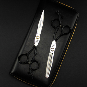 6.0 " <span class=keywords><strong>Ciseaux</strong></span> à cheveux japonais en argent en solde, <span class=keywords><strong>ciseaux</strong></span> de <span class=keywords><strong>coiffure</strong></span> bon marché en acier 440C, <span class=keywords><strong>ciseaux</strong></span> effilés, rasoir de coiffeur, coupe de cheveux - Product Image 2