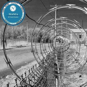 Diskon Besar-besaran Kawat Keamanan Berduri Pisau Cukur Besi BTO Bekas Murah untuk Dijual - Product Image 5