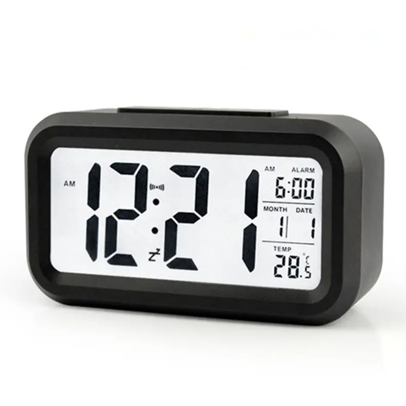 Popular LED Digital wake up light alarm clock Snooze smart Digital clock