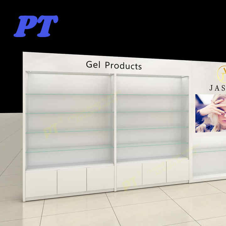 Opi Rack White Wall Mount Opi Nail Polish Wall Display Rack| Alibaba.com