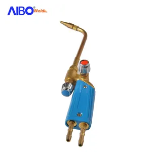 Gas Cutting Nozzle French Type G1/4 Acetylene And Oxygen Gas Welding Cutting Torch With 5 Welding Nozzles Welding Outfit