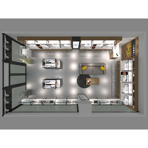 ตู้โชว์เครื่องสำอางสั่งทำพิเศษระดับท็อป LUX สำหรับร้านค้า, การออกแบบเฟอร์นิเจอร์ร้านน้ำหอมสำหรับร้านปลอดภาษี - Product Image 6