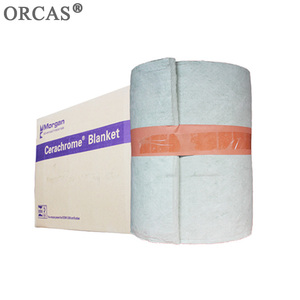 1500C มอร์แกนฉนวนกันความร้อนโครเมียมออกไซด์เซรามิกผ้าห่มใย - Product Image 1