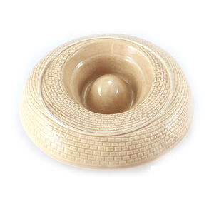 Chapeau Sombrero Vintage en Céramique Plateau à éclats et trempettes - Product Image 2