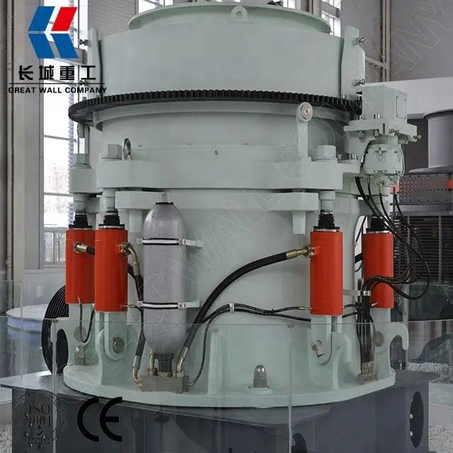 Trituradora de cono hidráulica ISO CE con modelos de la serie HP
