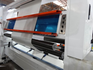 KSFQ-G Series de alta velocidad Jumbo rollo de papel adhesivo de papel etiqueta engomada de la etiqueta de la máquina cortadora rebobinadora - Product Image 5