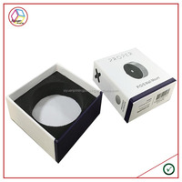 Boîte de logiciel pour mobile à insertion de logo personnalisé Papier kraft avec stratification mate Revêtement UV Emballage écologique Parfum en forme d'aimant échantillon gratuit Vente en gros