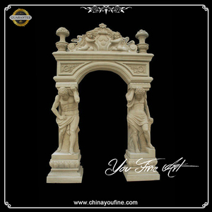 Outdoor Decor Stone Arch Surround per Porta - Product Image 4