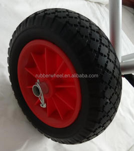 Remolque Plegable Resistente para Barcos, Carro de Mano de Aluminio con <span class=keywords><strong>Ruedas</strong></span> de Globo para <span class=keywords><strong>Playa</strong></span>, Canoa, Kayak, Compras al Aire Libre, Almacenamiento de Herramientas - Product Image 6