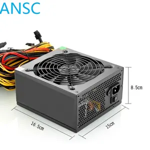 Nguồn Cung Cấp Điện Một Chiều Công Suất Cao Atx Nhiều Loại Chất Lượng Hoàn Hảo Giá Rẻ 1800W