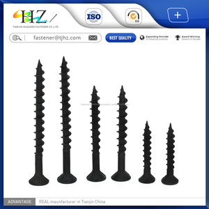 Corneta cabeza Fina tipo galvanizado drywall tornillos de <span class=keywords><strong>arquímedes</strong></span> negro - Product Image 2