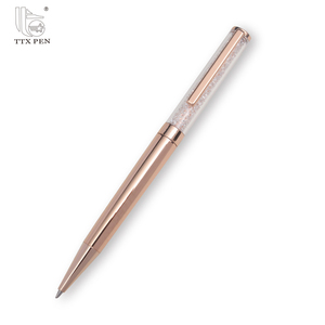 TTX-bolígrafos dorados de cristal y Diamante, bolígrafos de Metal con purpurina y arena líquida - Product Image 5