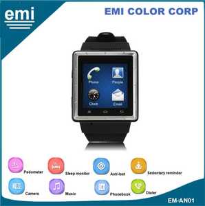 Đồng Hồ Thông Minh 3G BT Cho Điện Thoại <span class=keywords><strong>Android</strong></span>, Đồng Hồ Di Động <span class=keywords><strong>Android</strong></span> Với Thẻ Micro <span class=keywords><strong>SIM</strong></span> <span class=keywords><strong>MTK6577</strong></span> - Product Image 5