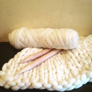 POUND Naturale Bianco Top di <span class=keywords><strong>Lana</strong></span> Roving In Fibra di Spin, Feltro Artigianato di LUSSO con TRASPORTO VELOCE! - Product Image 6
