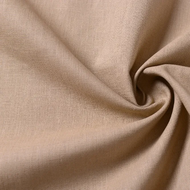 Skylinens rolo de linho 55% algodão 45% 220gsm, tecido de linho de algodão, calças para vestir