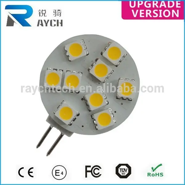 G4 dẫn lampadina faretto 9 SMD 5050 bianco Caldo 1.5W v3