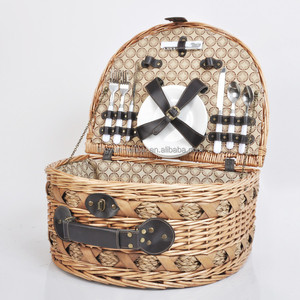 Made In China High Quality Factory Supply 100% Handmade Picnic Basket