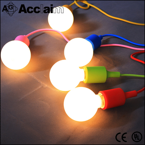 Bar <span class=keywords><strong>restaurante</strong></span> uso <span class=keywords><strong>del</strong></span> <span class=keywords><strong>arco</strong></span> iris de colores de silicona soporte de la lámpara - Product Image 1