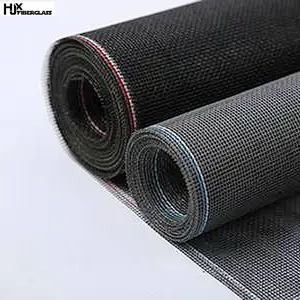 Factory price black and grey fiber glass replace screen window moskito net in roll