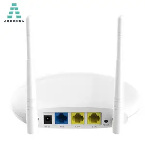 Arronna 300Mbps Wireless WiFi Router English openwrt firmware 1WAN/2LAN RJ45 Port With MiMo Wi-Fi Antenna