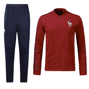 En vrac En Gros Mens Football Survêtement Équipe <span class=keywords><strong>De</strong></span> <span class=keywords><strong>France</strong></span> <span class=keywords><strong>de</strong></span> Football Survêtement - Product Image 2