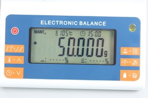 Mb lab medidor de umidade eletrônico digital, equipamento de teste de umidade do grão do halogênio da lâmpada digital testador de preço - Product Image 6