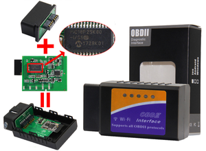 Outils de véhicule Obd2 Scanner <span class=keywords><strong>Pic18f25k80</strong></span> Chip V1.5 Wifi <span class=keywords><strong>Elm327</strong></span> pour tous les véhicules à protocole OBDII - Product Image 4