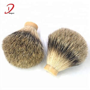 Ücretsiz örnek özelleştirilebilir boyutu süper porsuk saç düğüm tıraş fırçası <span class=keywords><strong>knot</strong></span> - Product Image 3