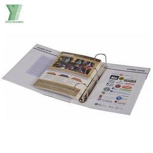 Tùy Chỉnh Bán Buôn In Handmade 2/<span class=keywords><strong>3</strong></span> /4 Lỗ Vòng Chất Kết Dính Giấy A4 Tập Tin Thư Mục Văn Phòng Kraft Tập Tin Giấy - Product Image 3