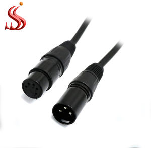 Câble de microphone DMX de haute qualité 5 broches XLR mâle à femelle Extension pour lumière de scène - Product Image 5