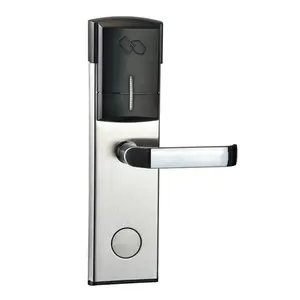 Hotel Rf Card Door Locks Smart Electronic 125Khz T5557 RFID M1 Security Card Key Hotel Door Lock System ET105RF