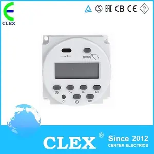 CN101A LCD Digitale della batteria di Alimentazione Esterna Programmabile Timer 12 v 24 v OKTIMER Tipo di Relè di Tempo Interruttore 110 v 220 v