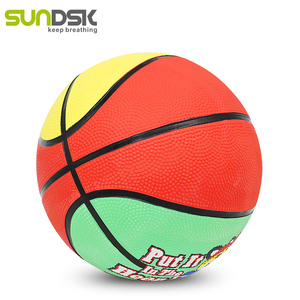 ลูกบาสเก็ตบอลหลากสี ขนาด 3 ลายการ์ตูน สำหรับเล่นในร่ม - Product Image 2