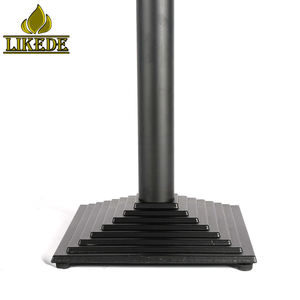 Escalera Fondo Hierro fundido forjado Restaurante Café Mesa de comedor Base - Product Image 5