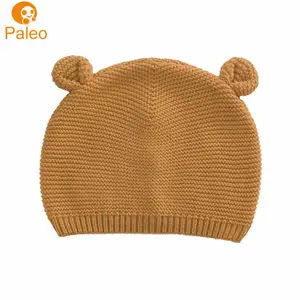 Mũ Đội Đầu Đông Lạnh Đan Móc Cotton Thân Thiện Với Môi Trường Nhà Máy OEM ODM Mũ Em Bé Mũ Chống Nắng Cho Em Bé